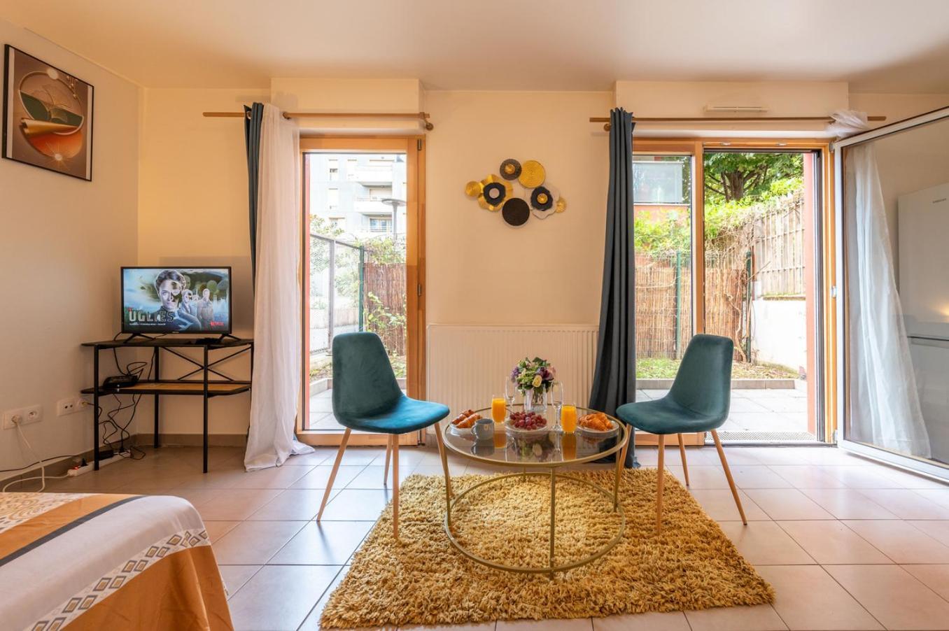 אוברווילייה Superbe Appartement 1Min Metro7 Rez-De-Chaussee מראה חיצוני תמונה